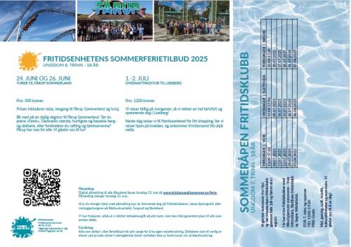 Sommerferietilbud 2025